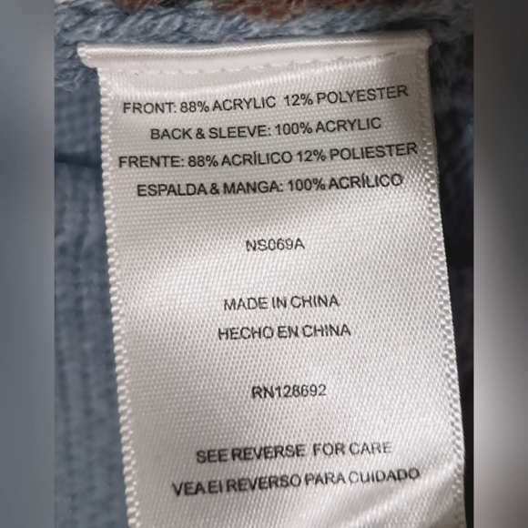 Madden NYC Scenic Landscape Cropped Pullover Sweater Size 2XL - Picture 3 of 10